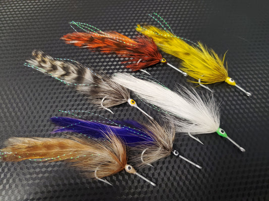 Tarpon Fly Selection, 6 Tarpon Flies, Tarpon Fly