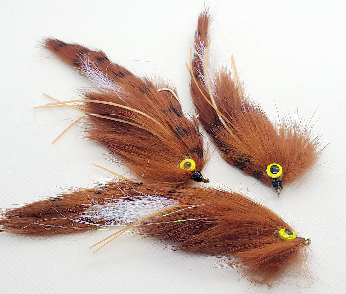 Dumbell Zonker Fly, Dumbell Rabbit Strip Streamer Fly, Zonker Fly