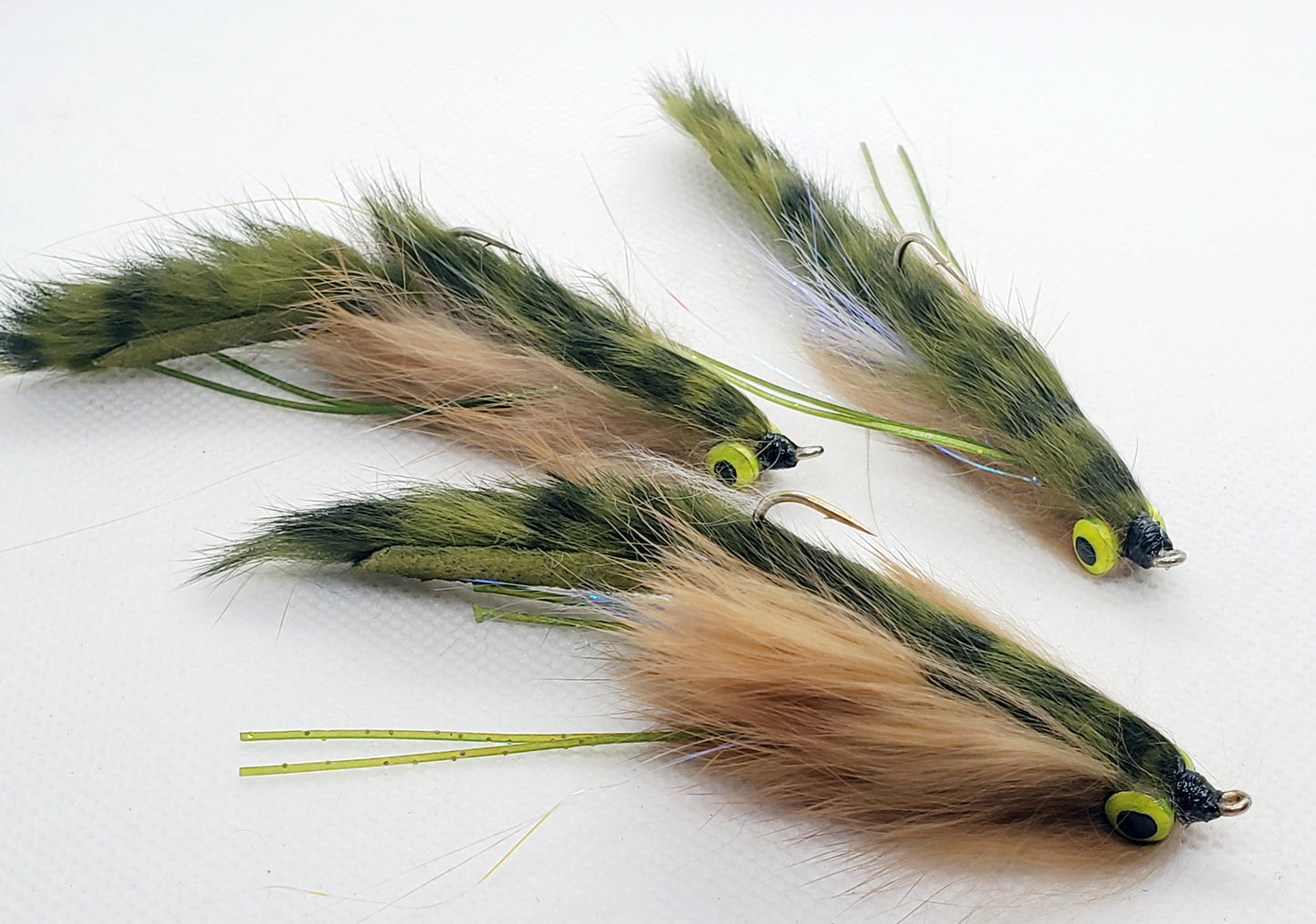 Dumbell Zonker Fly, Dumbell Rabbit Strip Streamer Fly, Zonker Fly