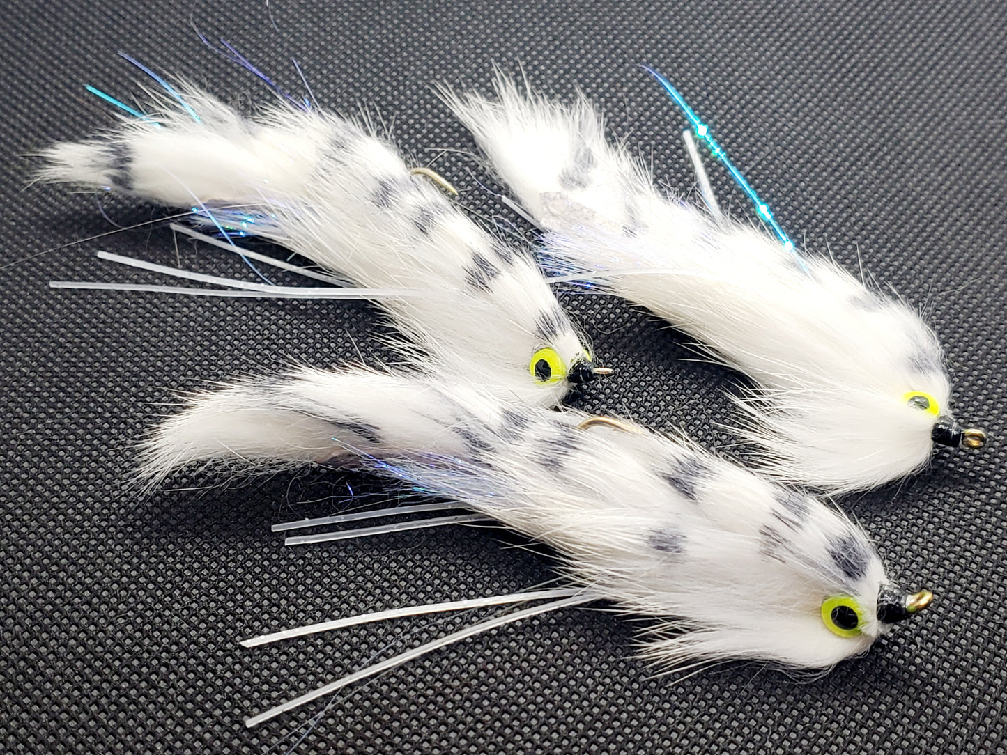 Dumbell Zonker Fly, Dumbell Rabbit Strip Streamer Fly, Zonker Fly