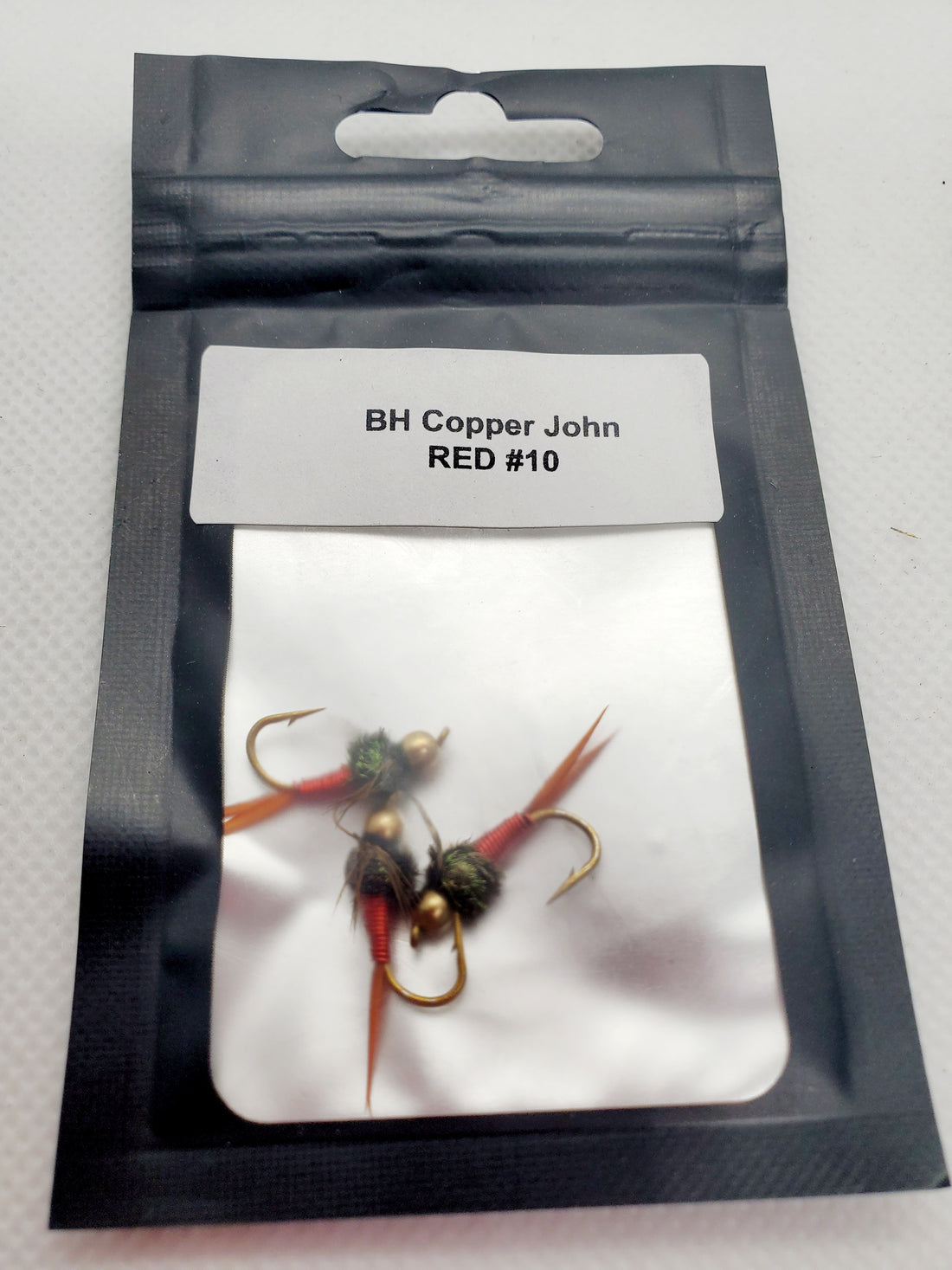 Bead Head FlashBack Copper John- RED – Baxter House River Outfitters