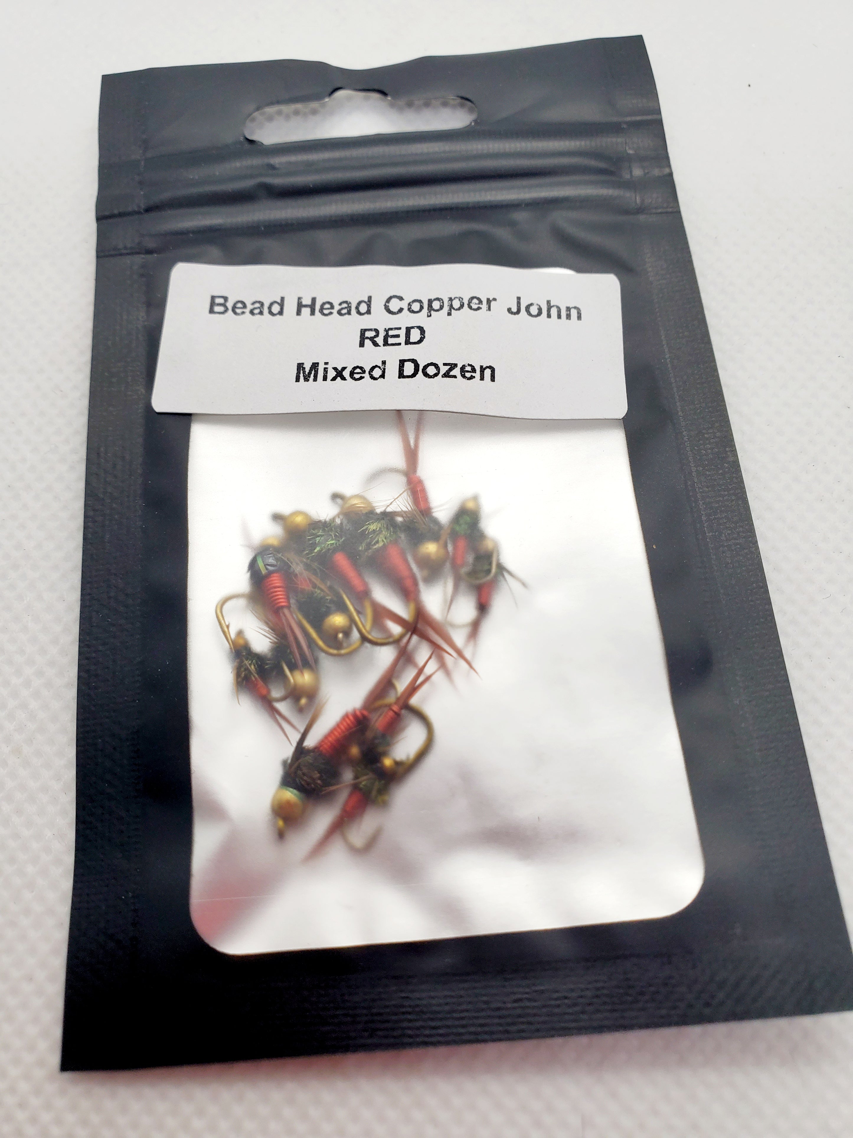 Bead Head FlashBack Copper John- RED – Baxter House River Outfitters