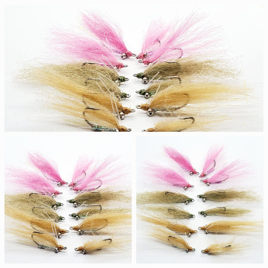 12 Crazy Charlie Fly SELECTION, Bonefish Fly, Permit Fly