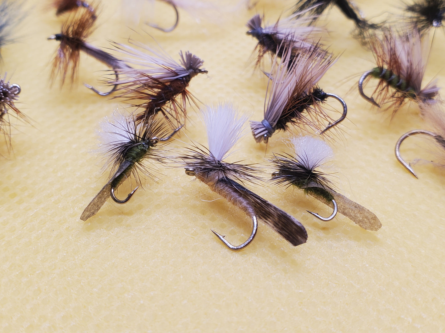 Caddis Dry Fly Selection, Caddis Dry Fly, Elk Hair Caddis, 25 Caddis Fly Selection