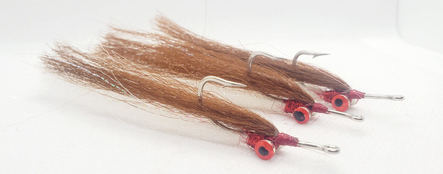 Synthetic WIng Clouser Minnow #2, Clouser Minnow Fly