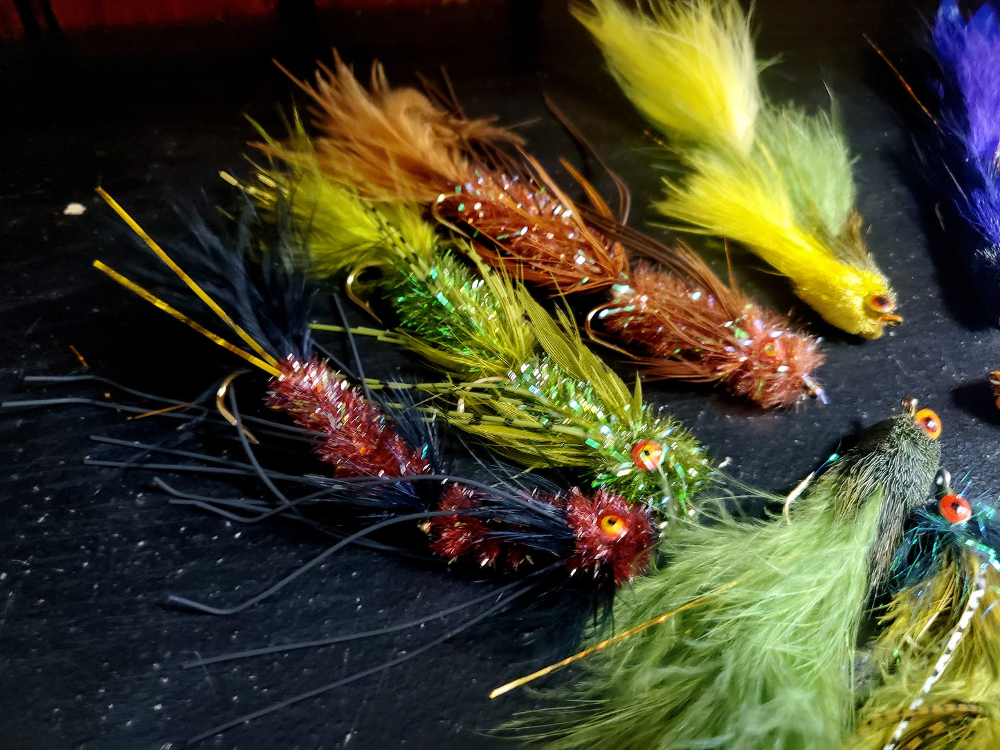 12 Articulated Streamer Fly Selection, Articulated Fishing Fly Selection, Streame Fly Selection