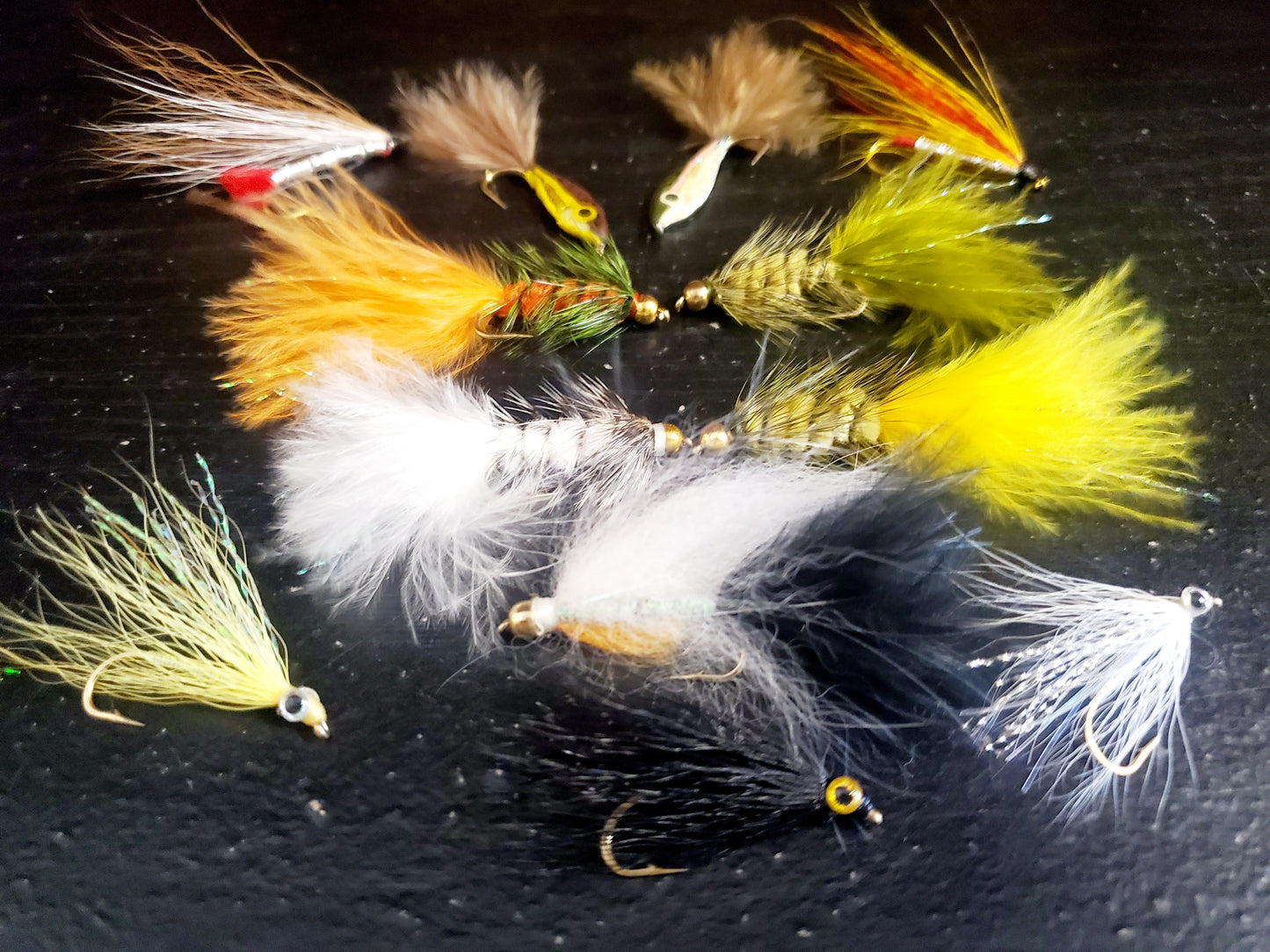 12 Trout Streamer Fly Selection, Streamer Fishing Fly, Trout Fly