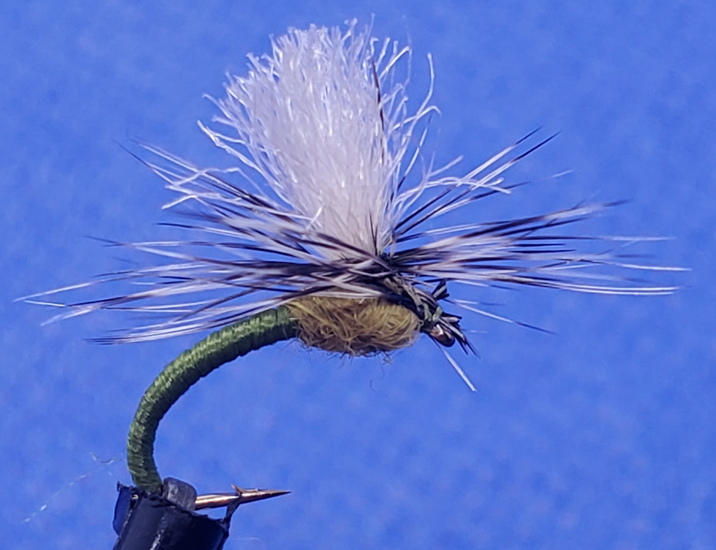 Blue Wing Olive Para Emerger Fly, Blue WIng Olive Emerger, BWO Klinkhammer