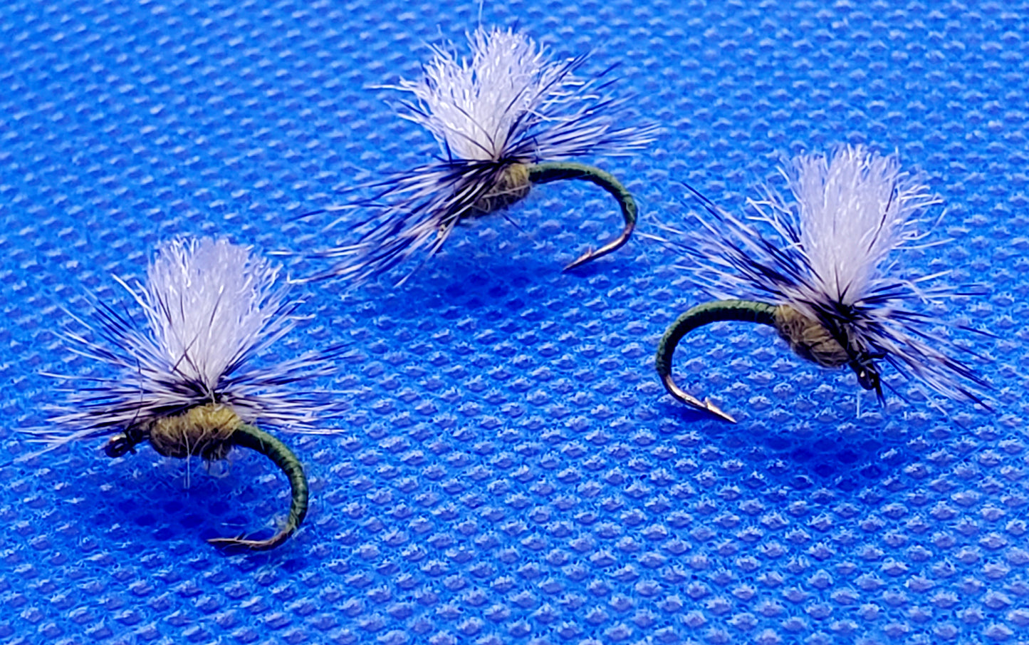 Blue Wing Olive Para Emerger Fly, Blue WIng Olive Emerger, BWO Klinkhammer