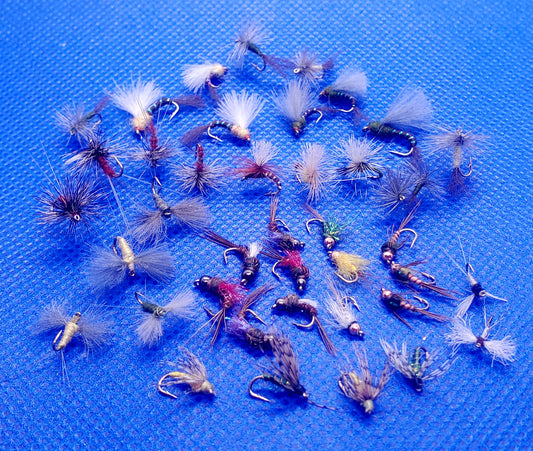 Delaware River Trout Fly Selection, 42 Trout Fly Selection, Tail Water Trout Fly Selection