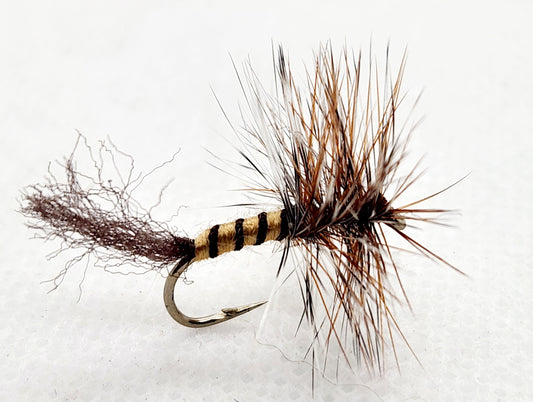 March Brown Cripple Dry Fly, March Brown Dry Fly, Ken's March Brown Cripple