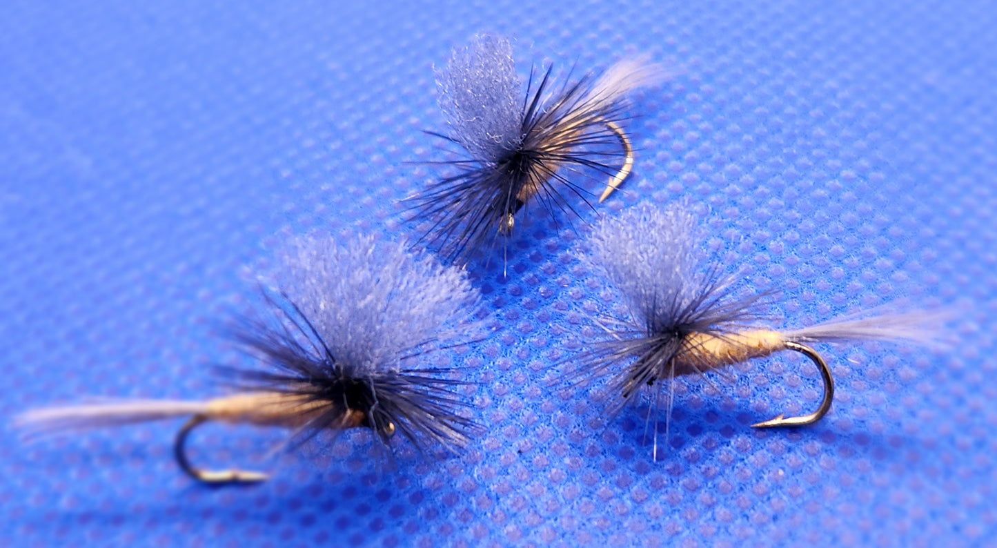 Hendrickson Parachute Dry Fly,  Light Hendrickson Dry Fly, Hendrickson Fly