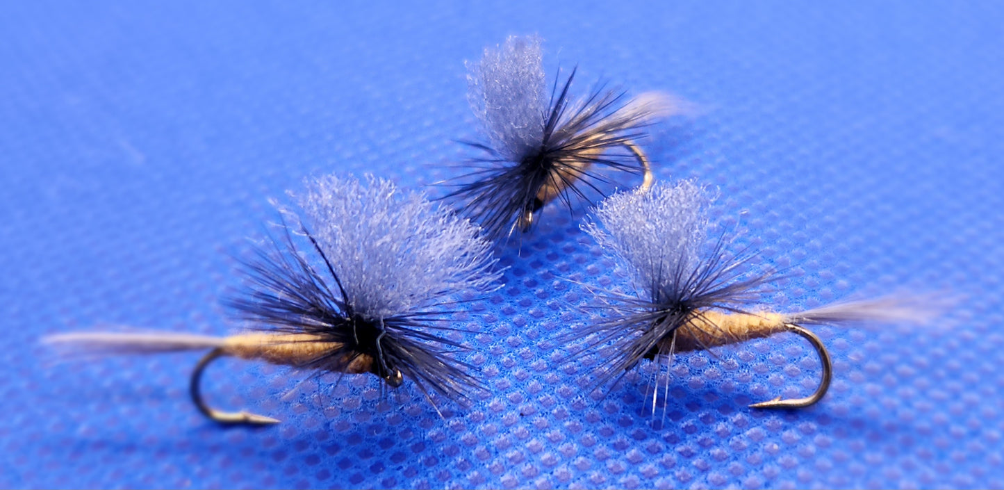 Hendrickson Parachute Dry Fly,  Light Hendrickson Dry Fly, Hendrickson Fly