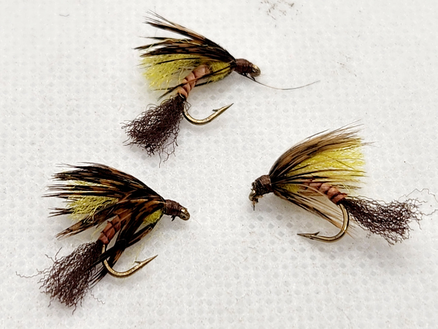 Sulfur Emerger Fly, Ken's Sunken Sulfur Emerger, Sulfur Mayfly Emerger