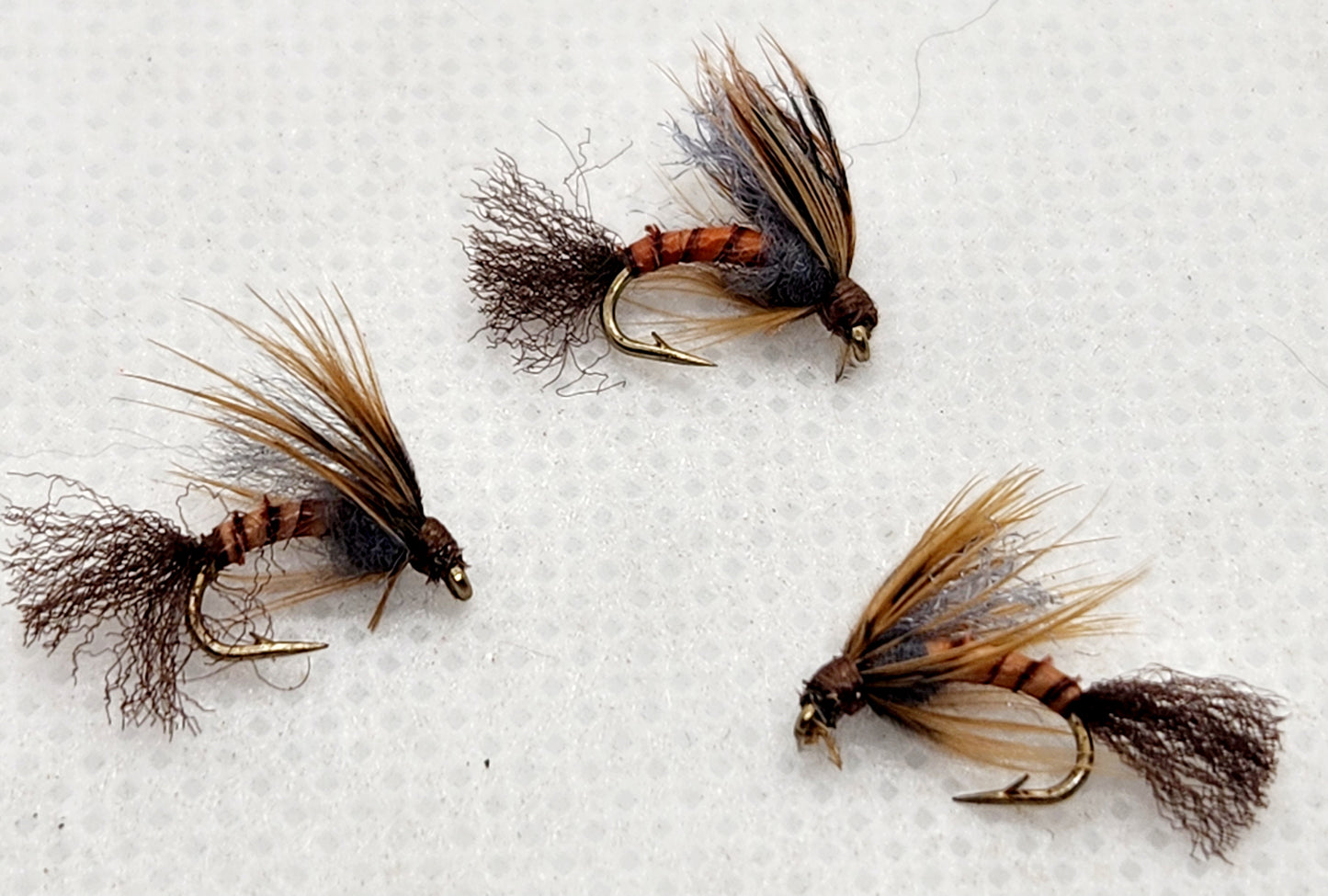 Blue Wing Olive Emerger Fly, Ken's Sunken BWO Emerger, Blue Wing Olive Fly