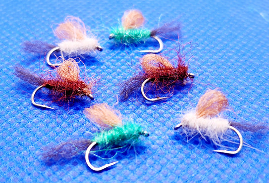 Loop Wing X Caddis Dry Fly, X-Caddis Dry Fly #14, Spent Caddis