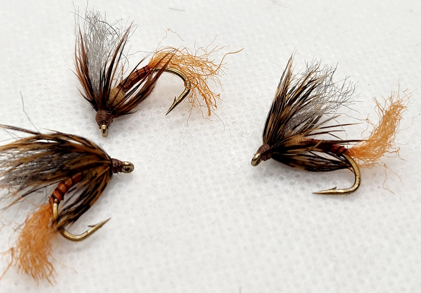 Hendrickson Emerger Fly, Mayfly Emerger, Ken's Sunken Hendrickson Emerger