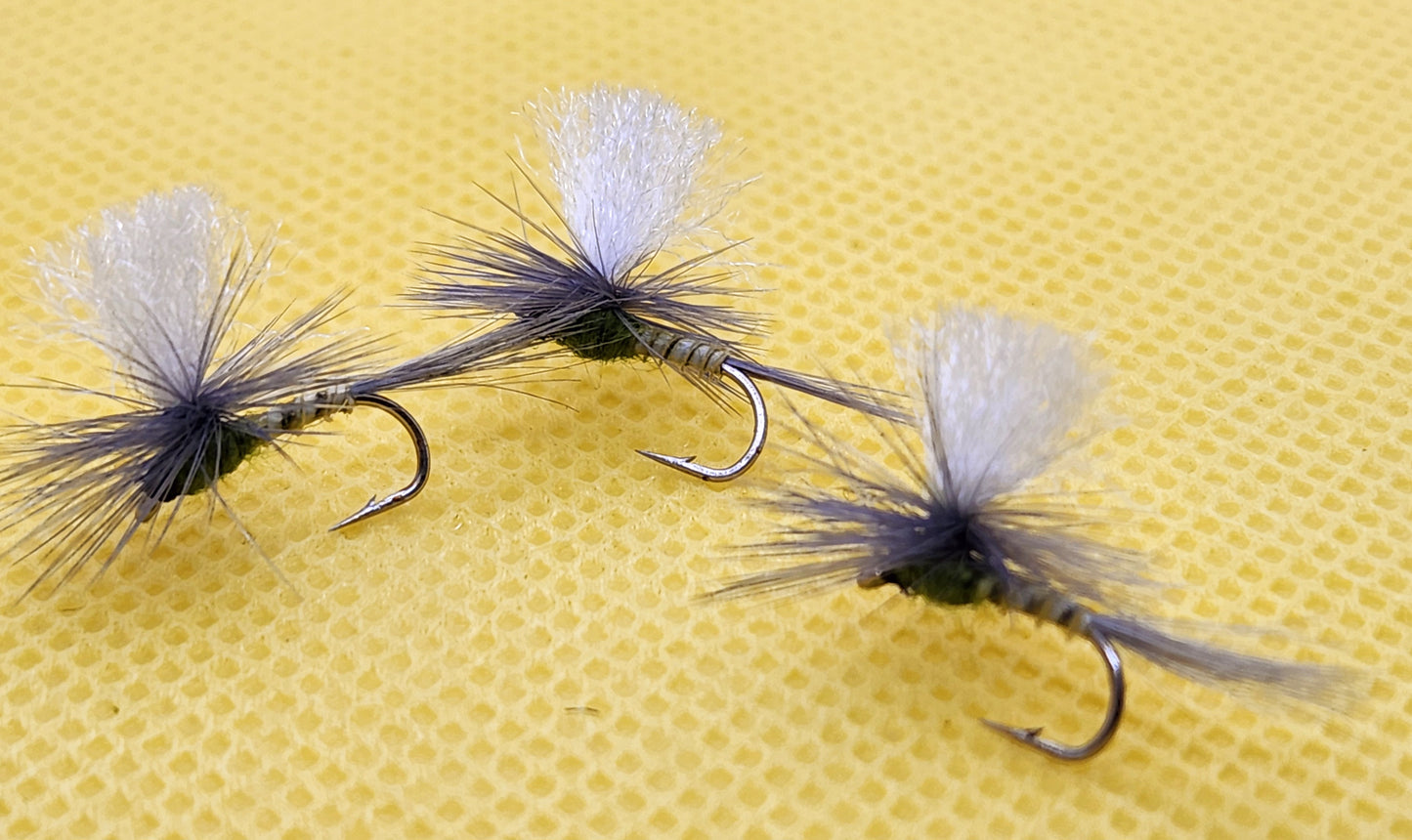 Blue Wing Olive Parachute Dry Fly, BWO Dry Fly