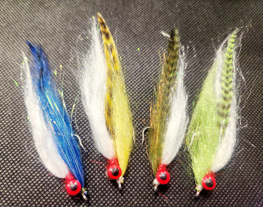 Salt Water Clouser, High Profile Clouser Minnow, Half and Half Streamer Fly,