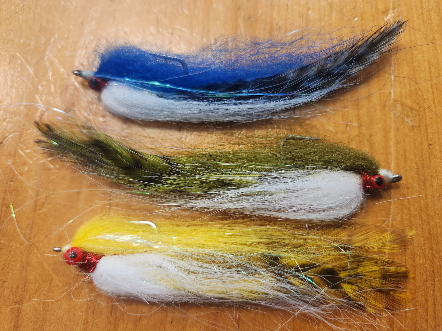 Salt Water Clouser SELECTION, High Profile Clouser Minnow, Half and Half Streamer Fly