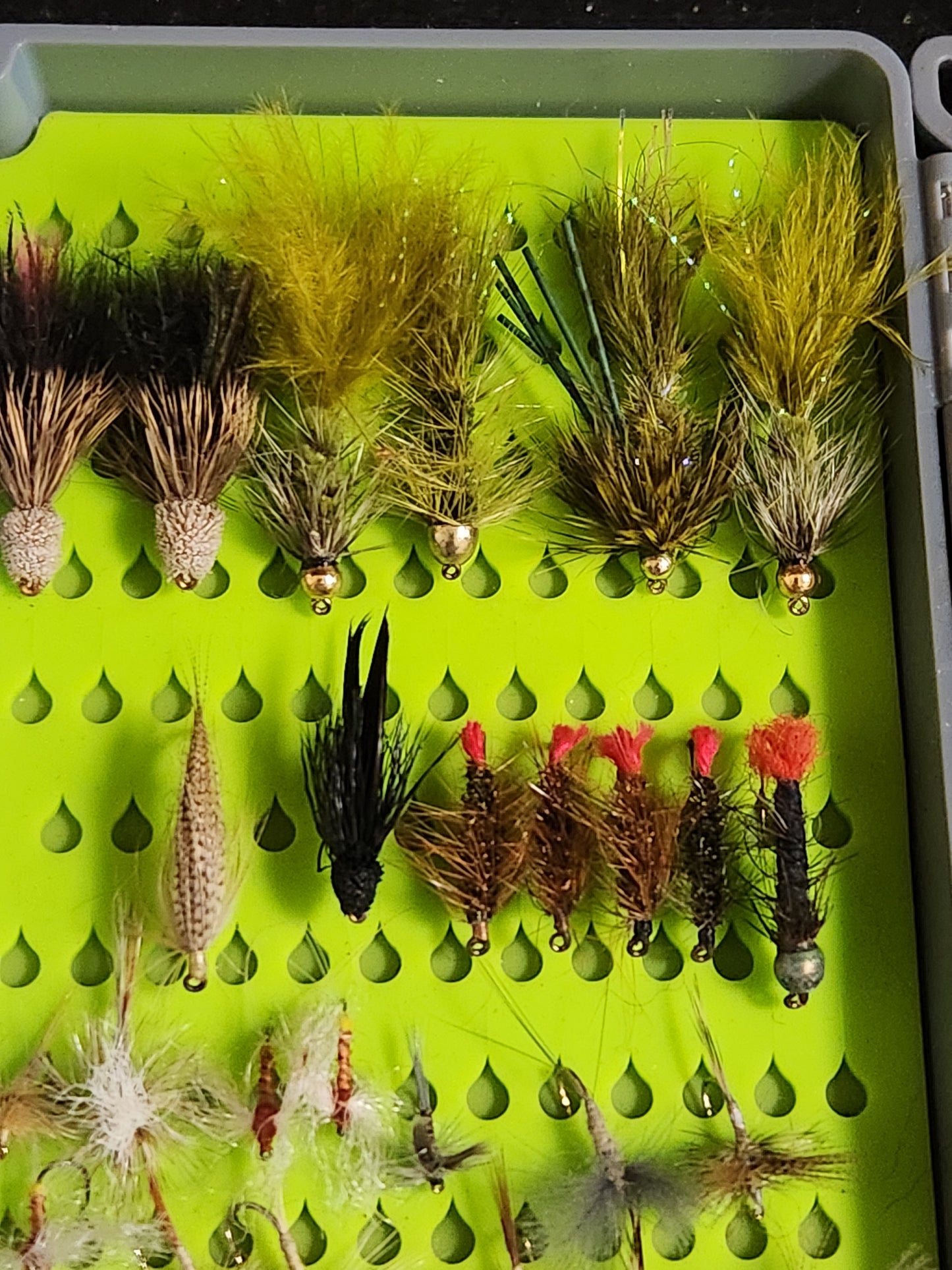 Loaded Fly Box, ORVIS / Tacky full of flies
