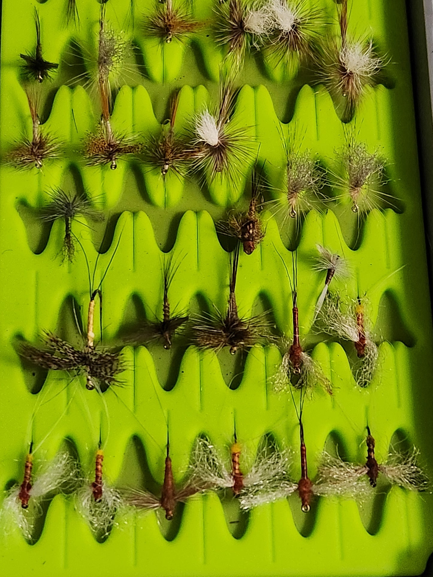 Loaded Fly Box, ORVIS / Tacky full of flies
