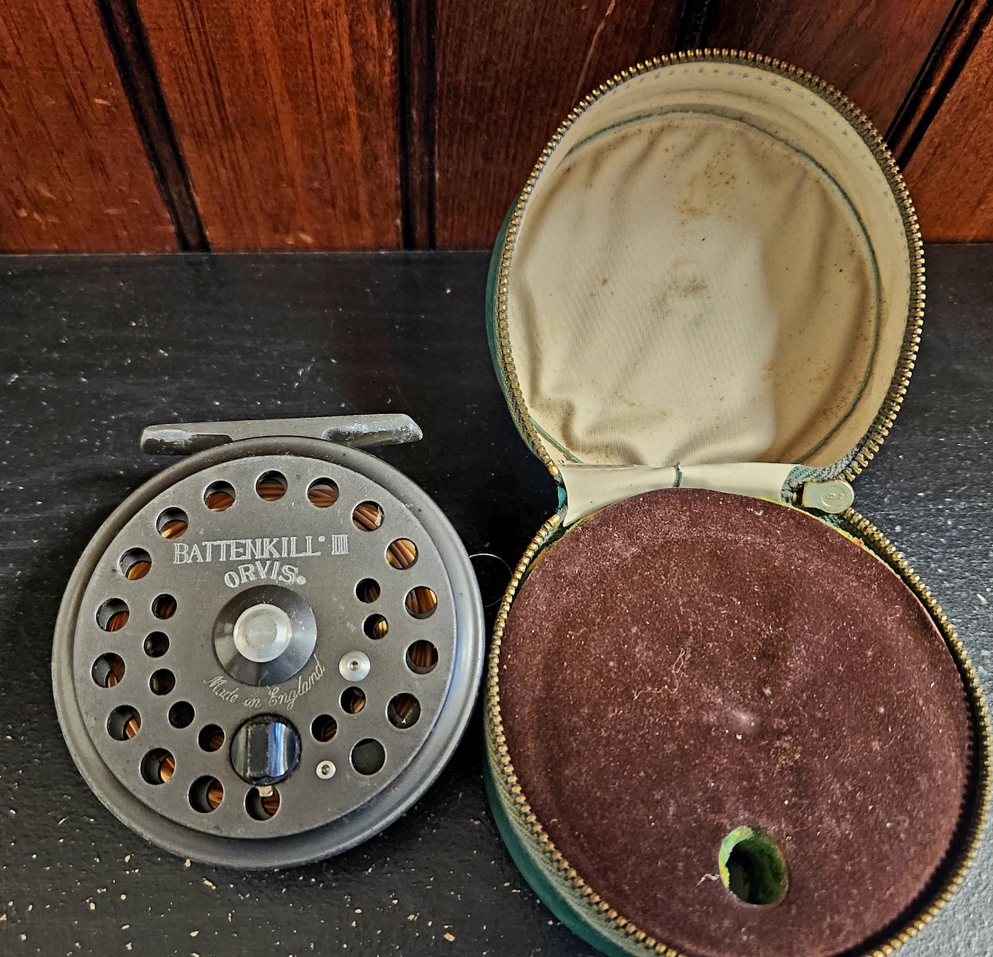 Orvis Battenkill III Fly Fishing Reel With Case Made in England