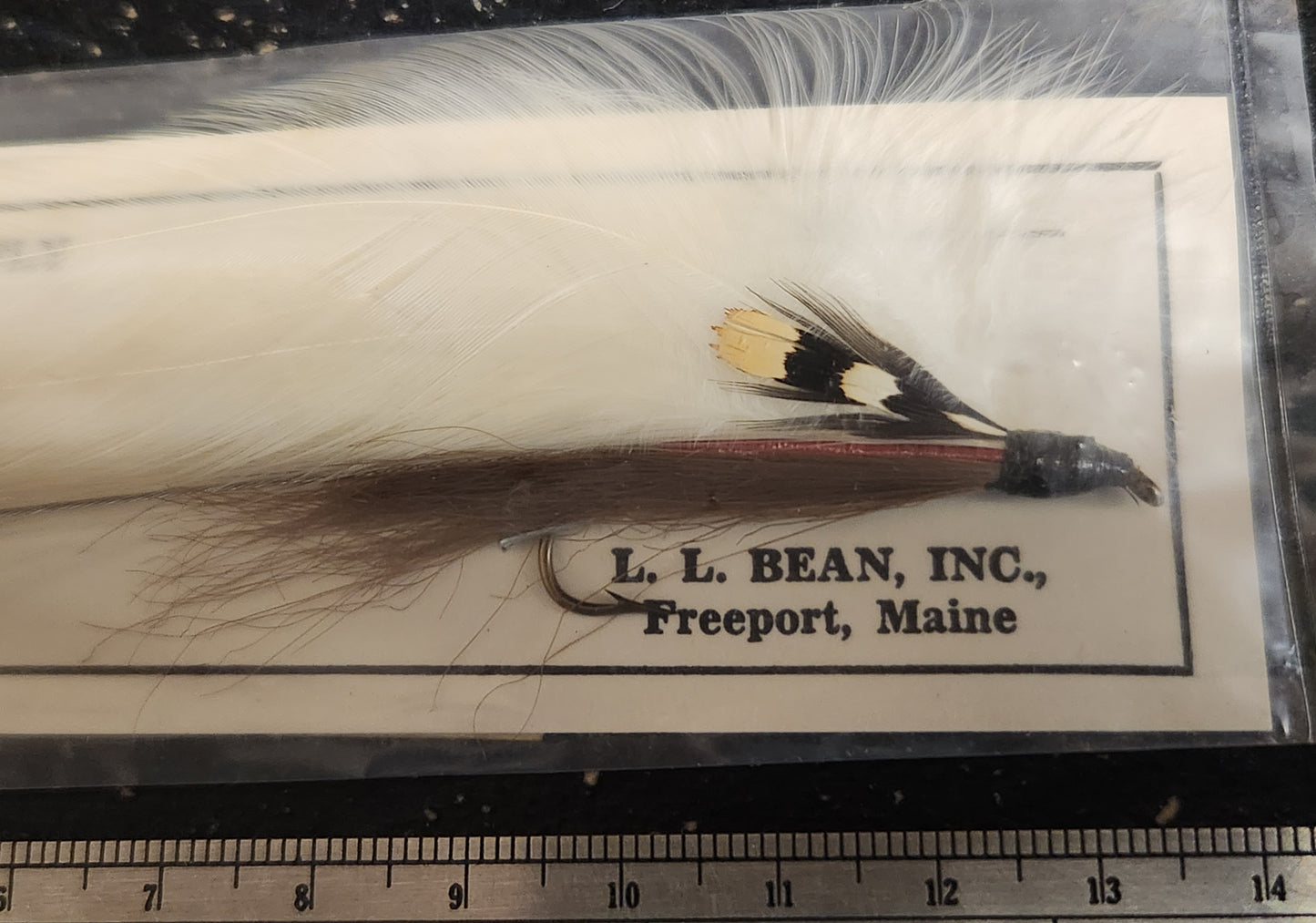 Vintage Royal Coachman Trolling Fly, Jumbo 5" Royal Coachman Tandem Streamer Fly