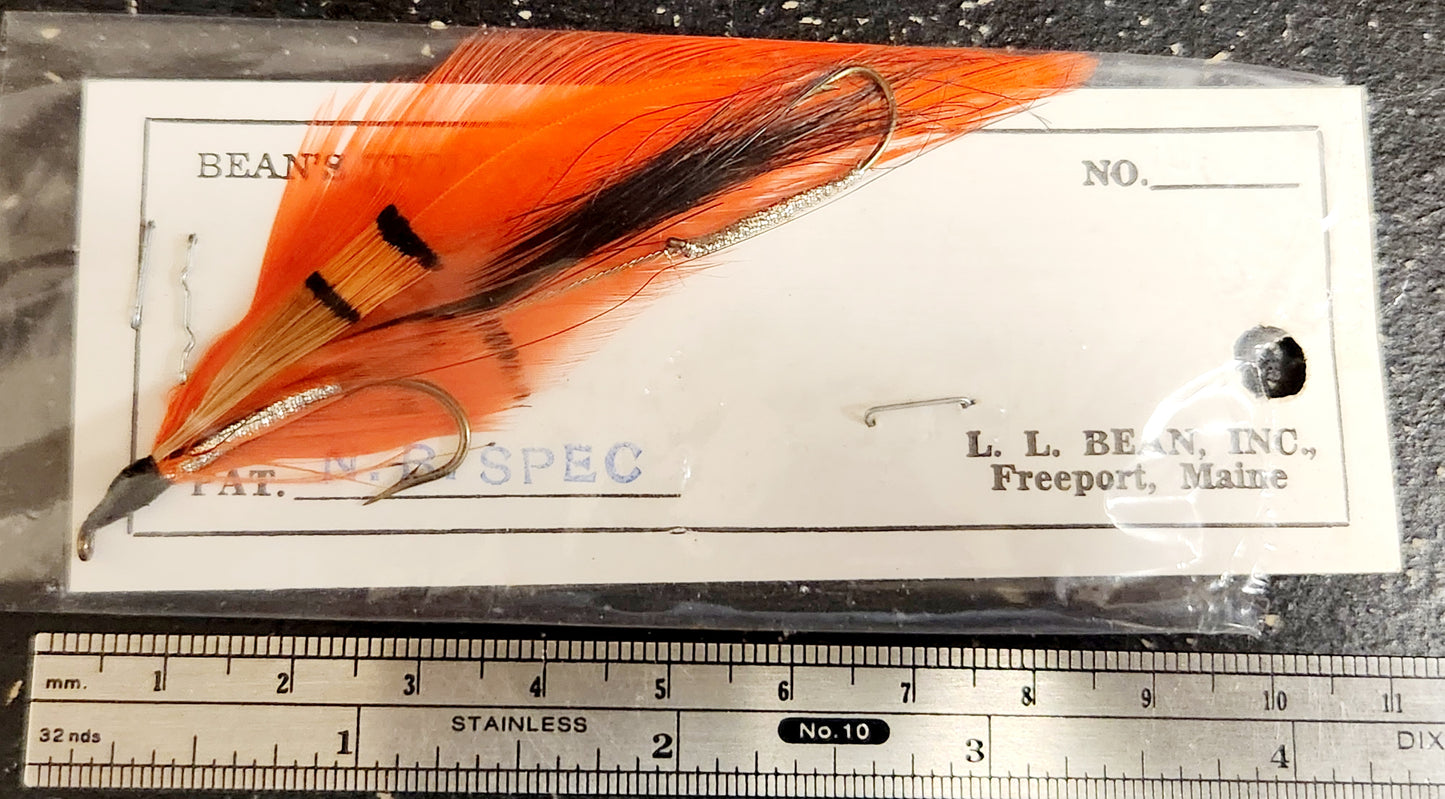 Vintage N. B. Special Trolling Fly 4", N. B. Special Tandem Streamer Fly