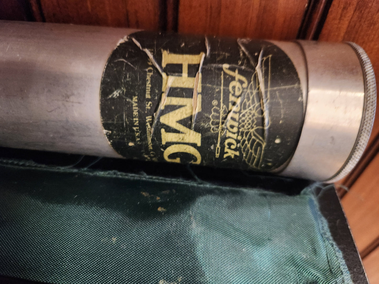 Vintage Fenwick GSF 74-4 Fly/Spin Rod, Sock And Tube