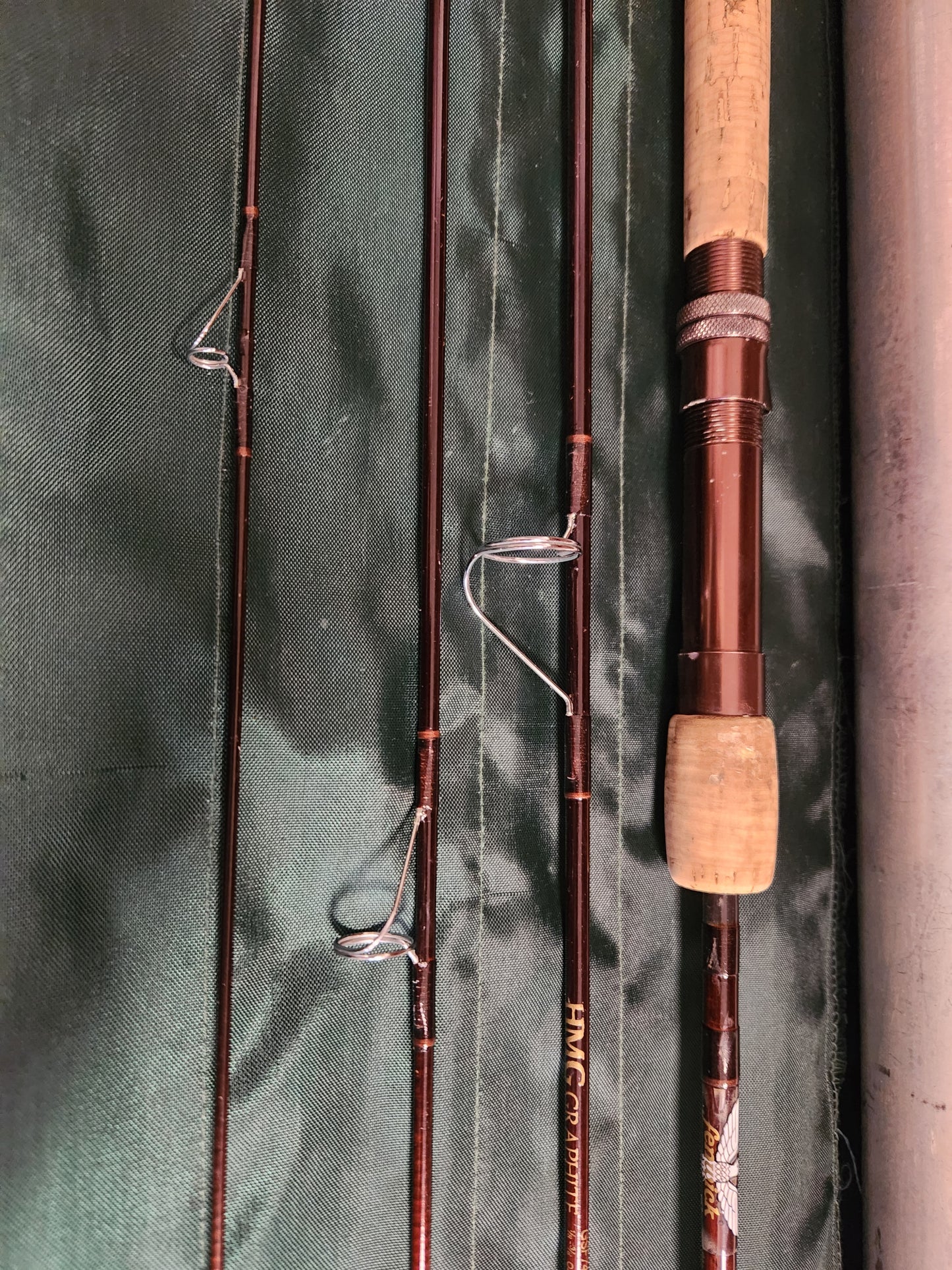 Vintage Fenwick GSF 74-4 Fly/Spin Rod, Sock And Tube