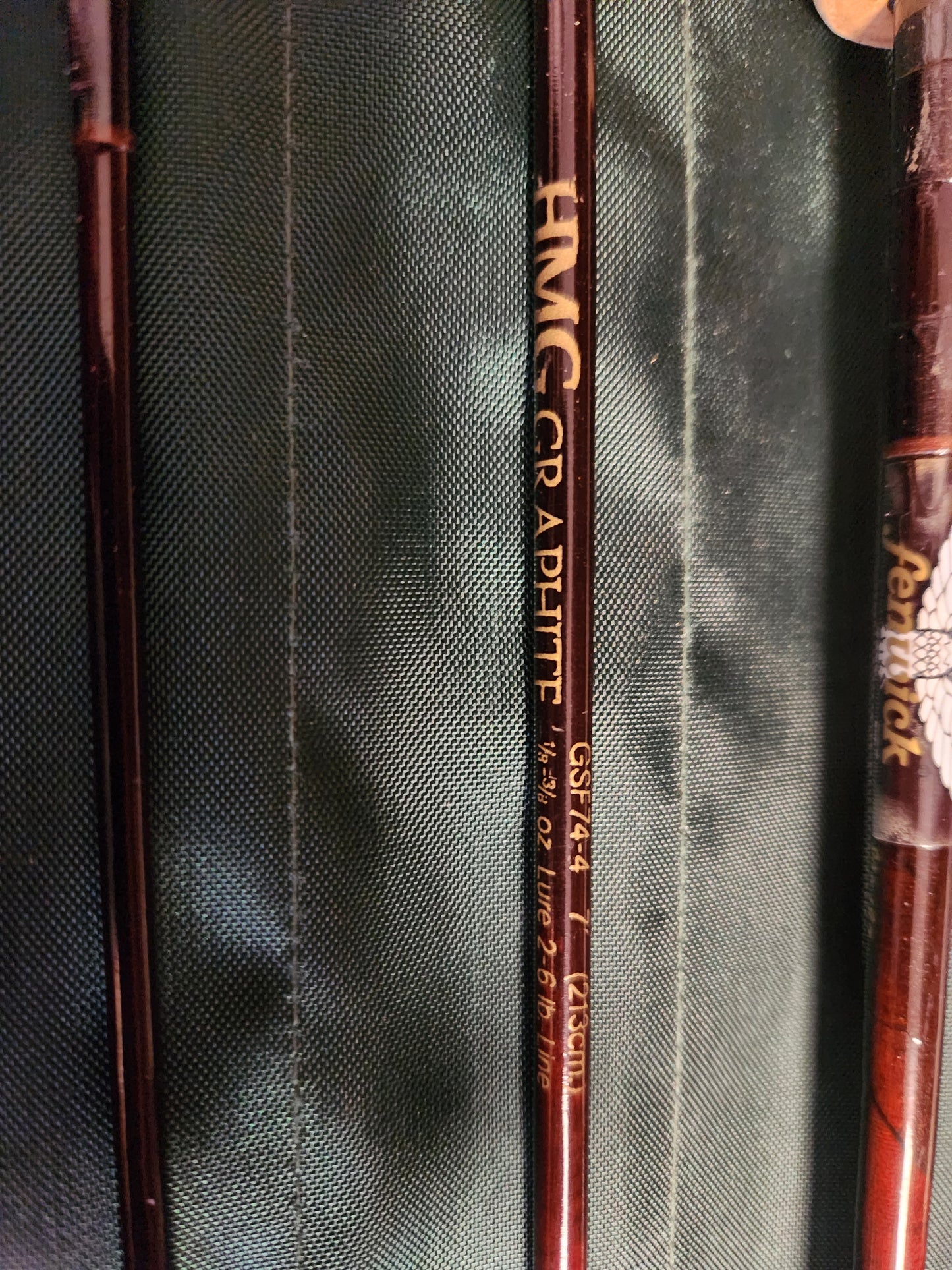 Vintage Fenwick GSF 74-4 Fly/Spin Rod, Sock And Tube