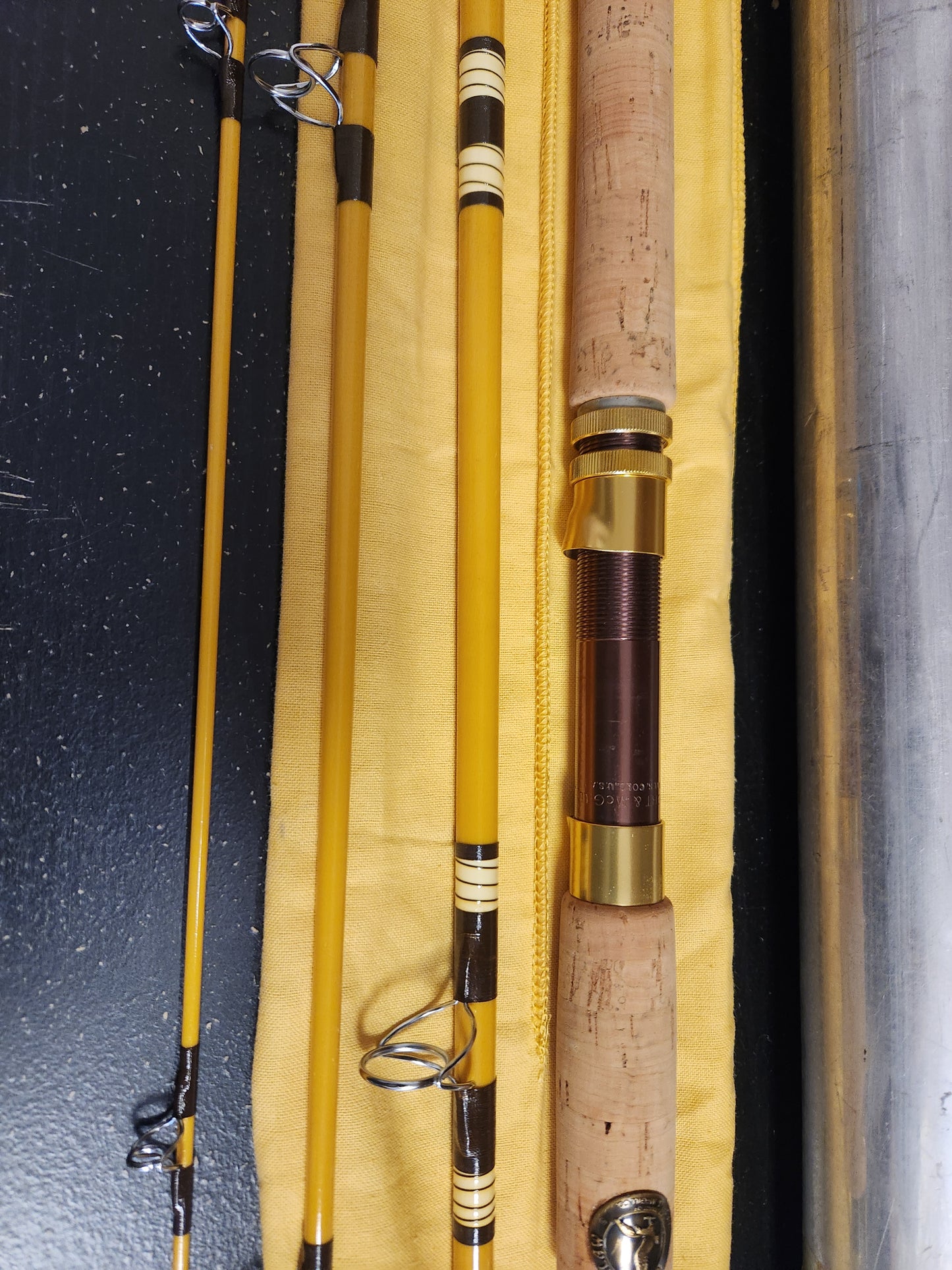 Wright & McGill 7.5' 4 piece Spinning Travel Rod