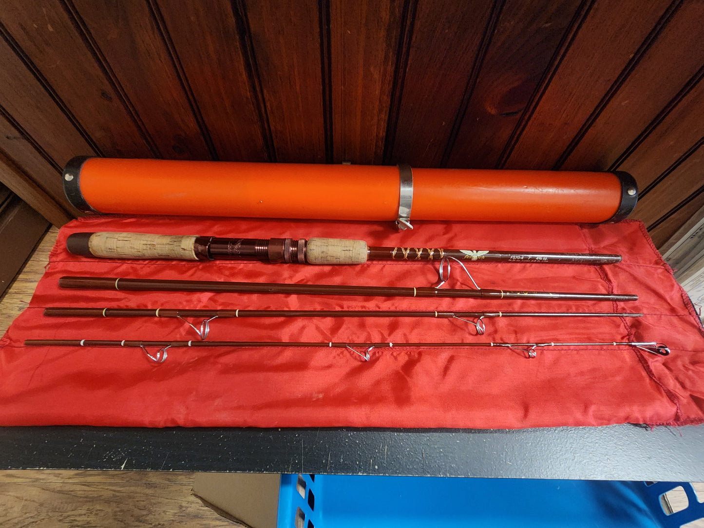 Fenwick Voyageur 7' - 4 piece Spinning Travel Rod