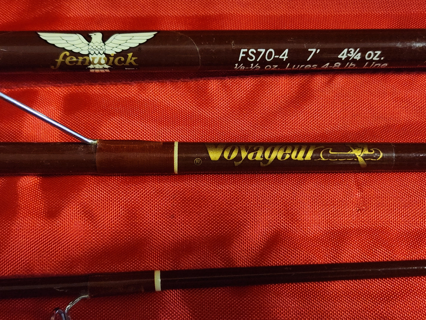 Fenwick Voyageur 7' - 4 piece Spinning Travel Rod