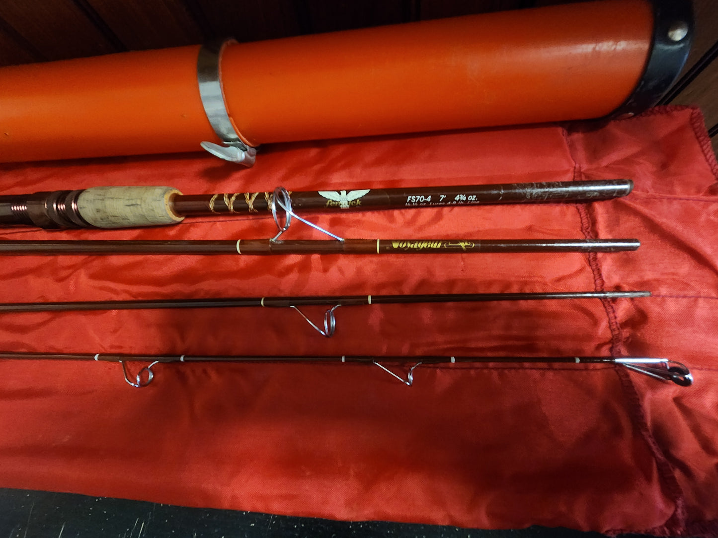 Fenwick Voyageur 7' - 4 piece Spinning Travel Rod