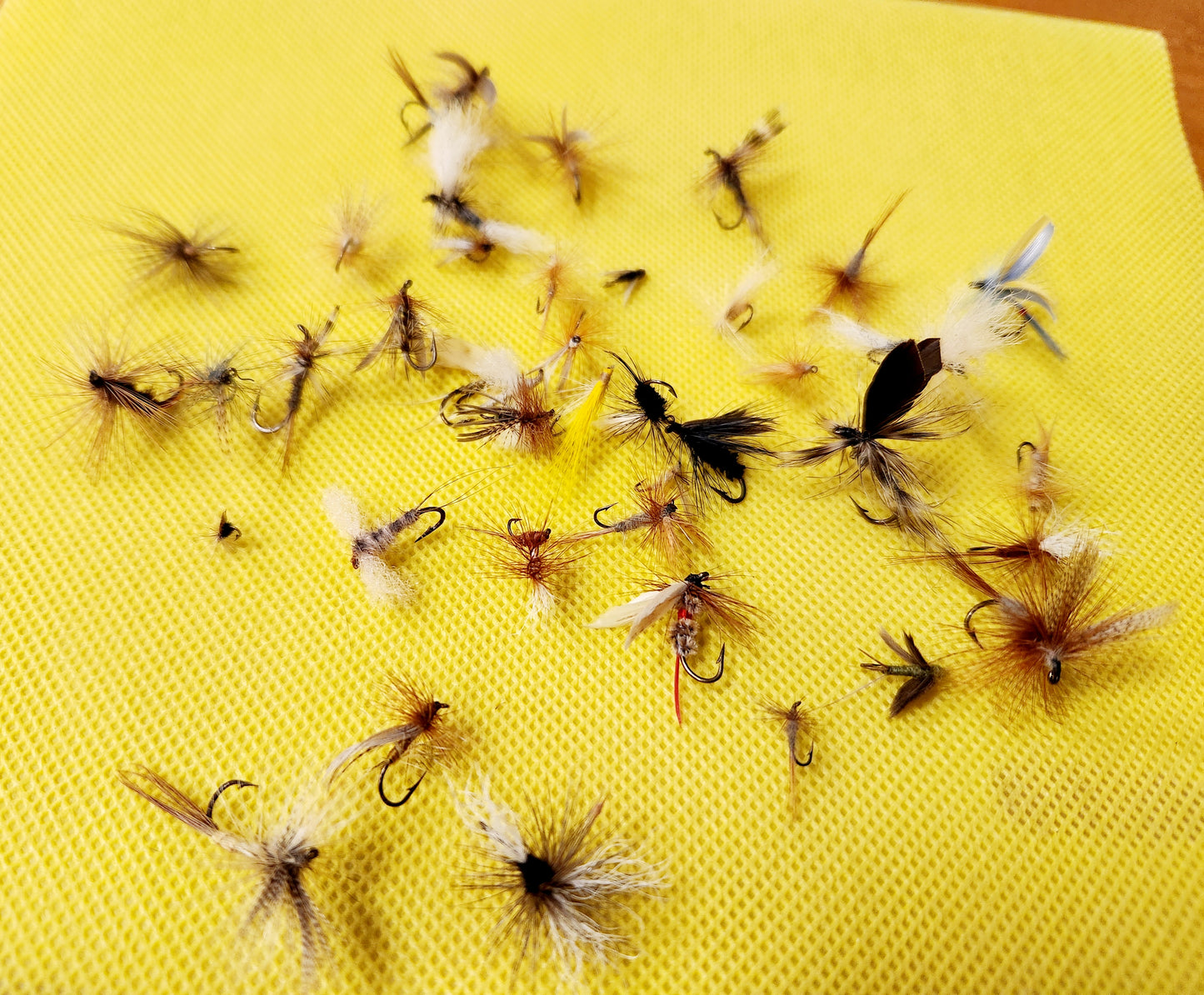 Dewitt Unbrekable Fly Box with Flies 38 flies