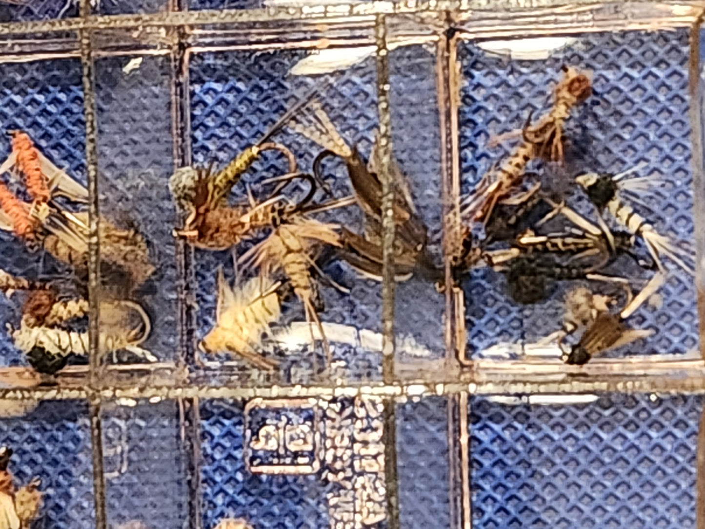 Dewitt Unbrekable Fly Box with Flies 63 flies