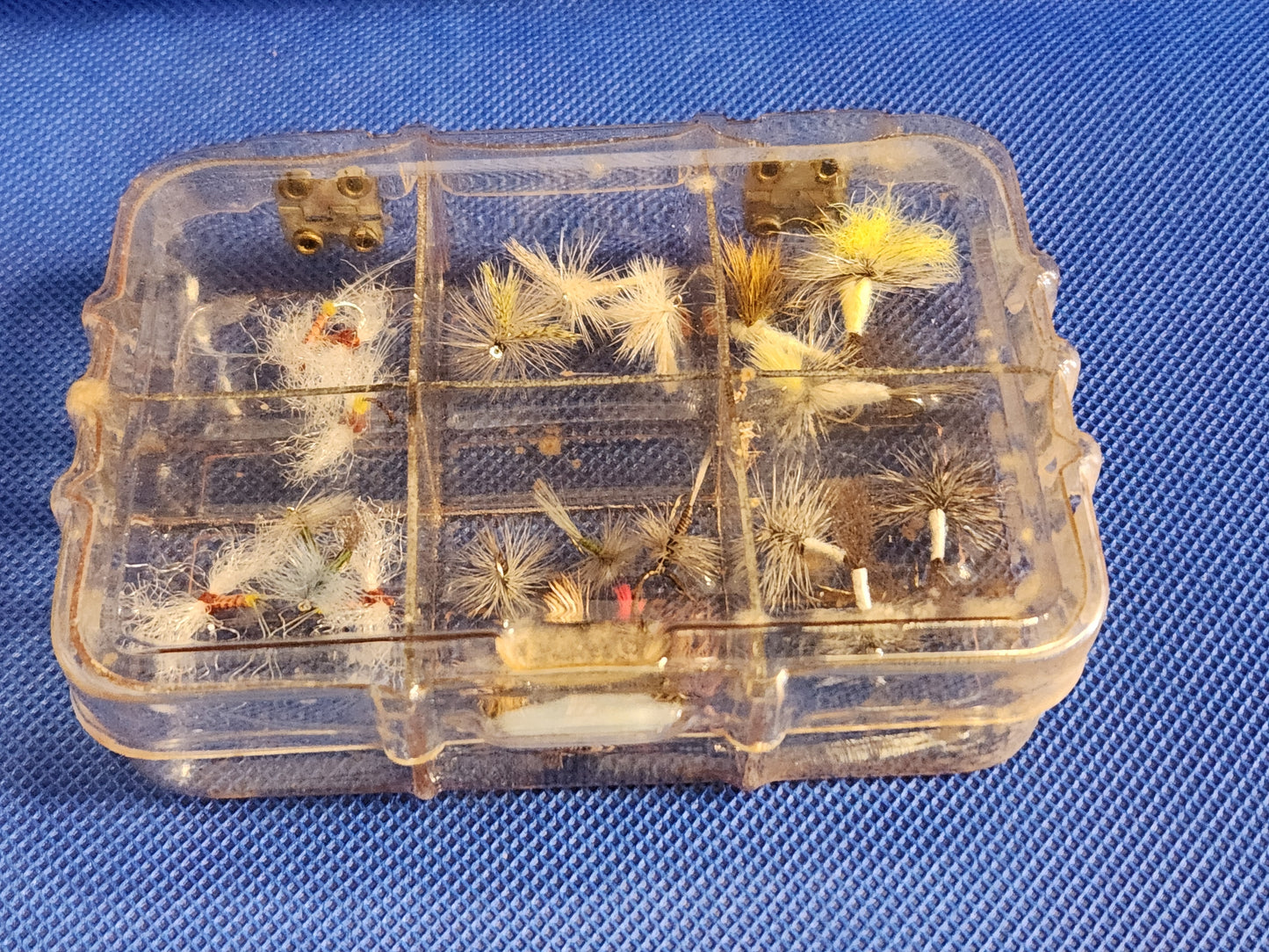 Dewitt Unbrekable Fly Box with Flies 22 flies