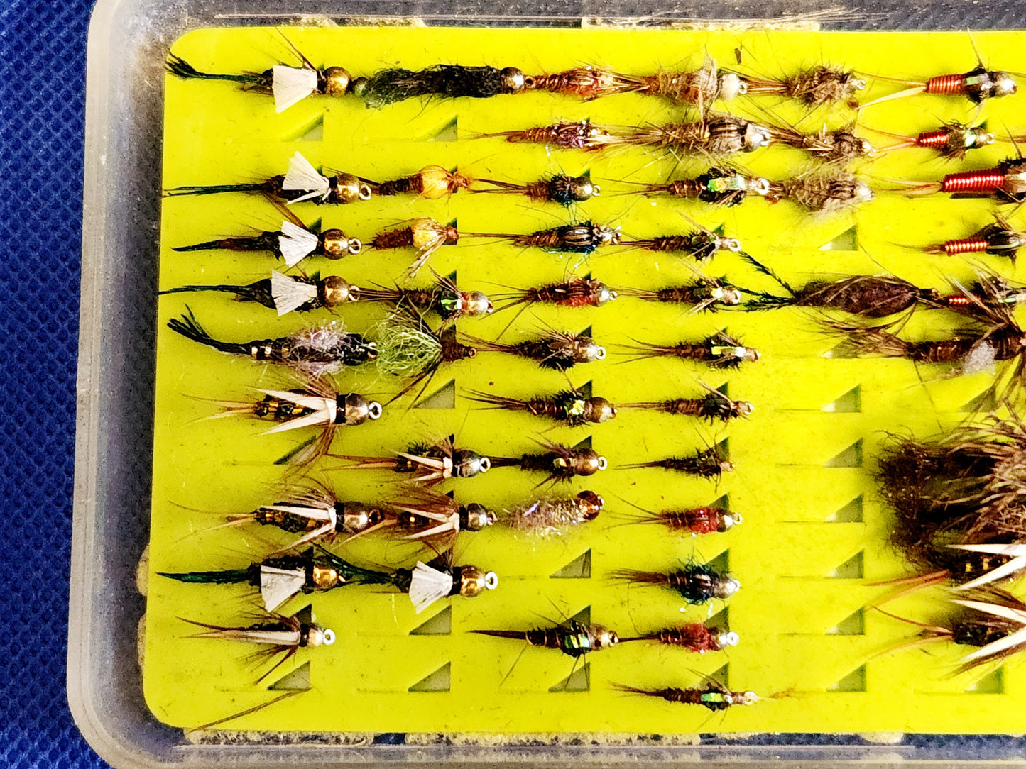 84 Nymph Lot, Bead Head Nymph Lot 84 flies