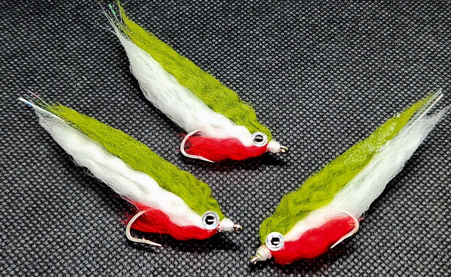 Mini Baitfish Fly, Salt Water Streamer Fly, E P Baitfish, Minnow Fly
