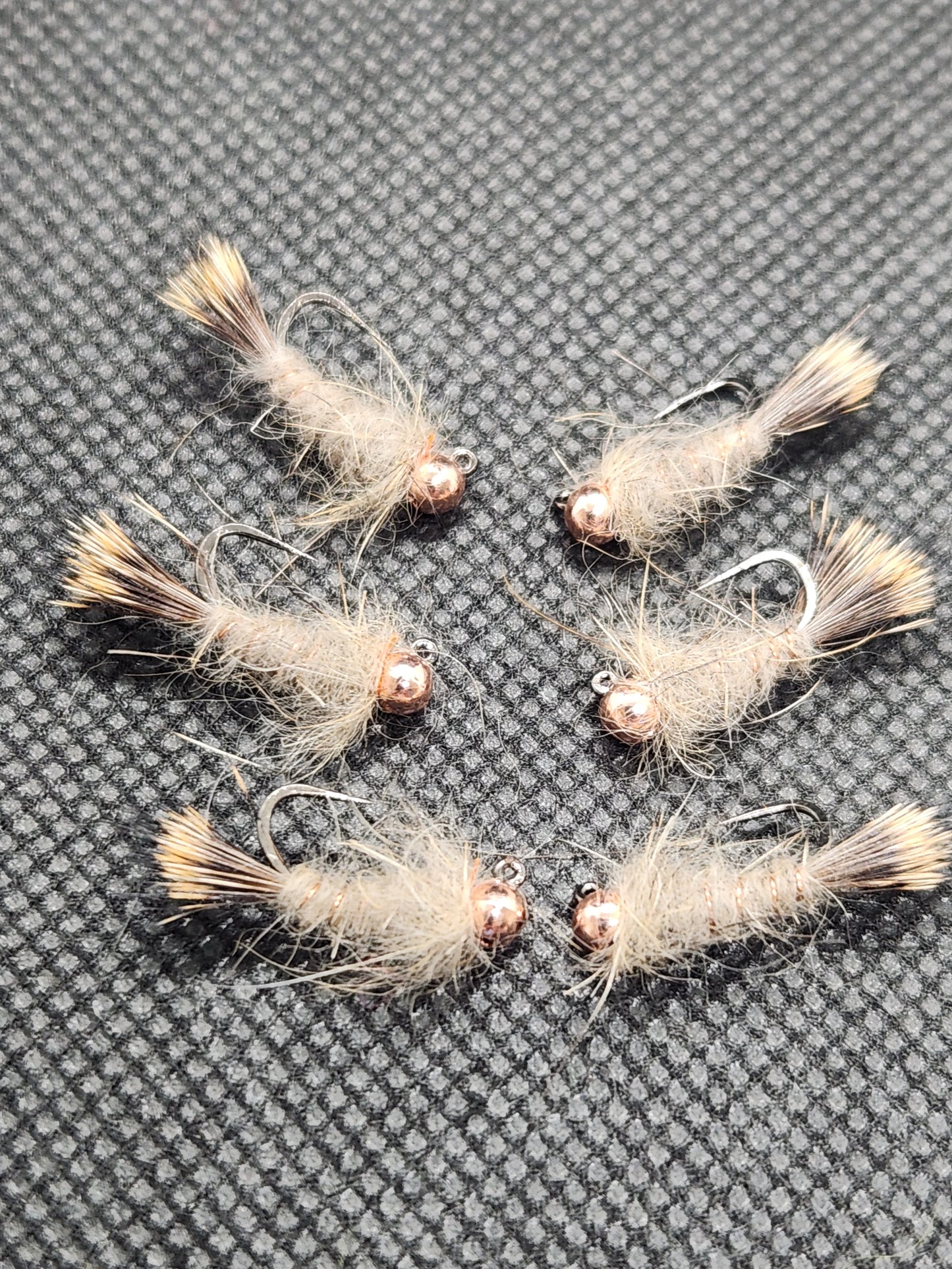 Tungsten Bead Head Hare's Ear Jig Fly, Bead Head Hares Ear, BH Trout Jig