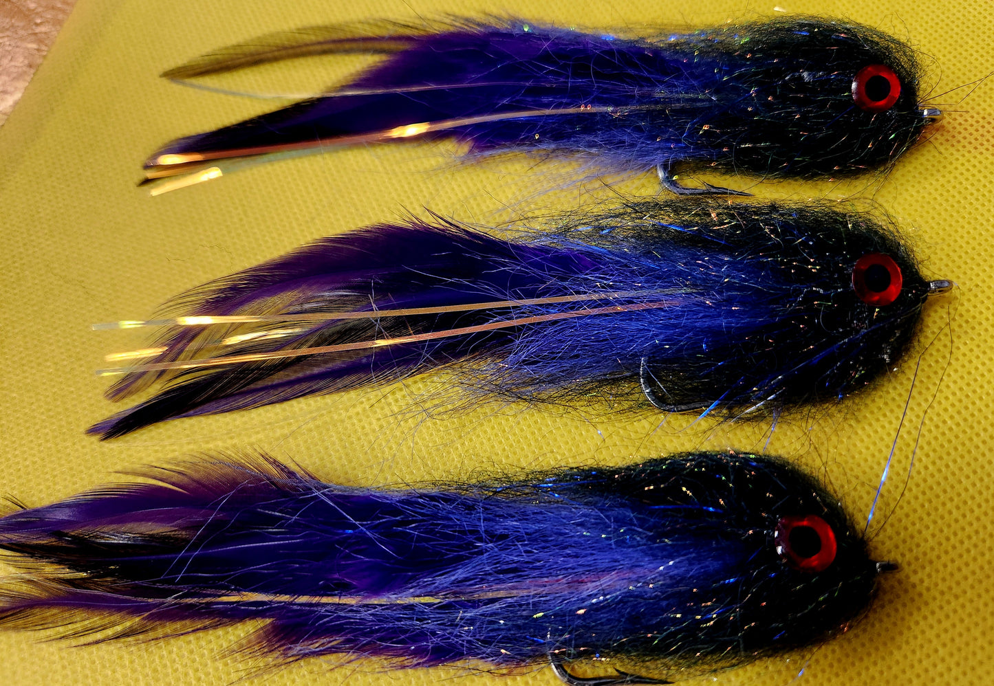 GT Delight Fly, Big Game Fly Pattern. 6" Baitfish Fly