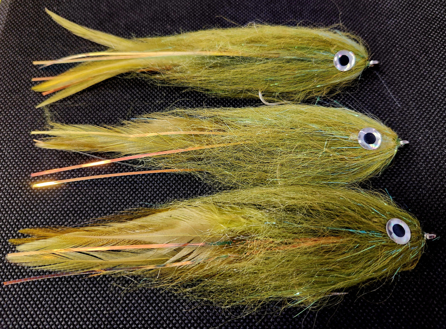 GT Delight Fly, Big Game Fly Pattern. 6" Baitfish Fly