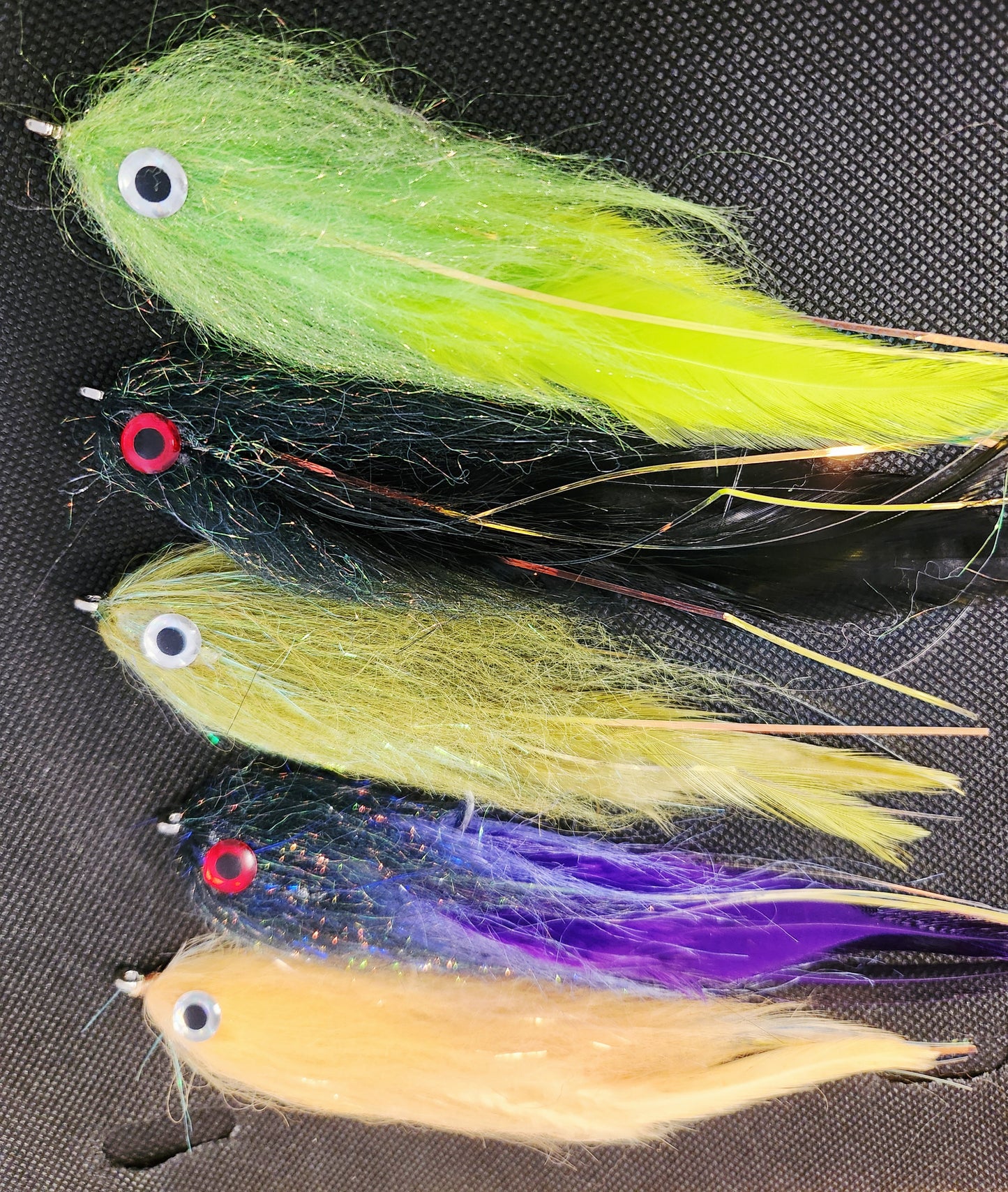 GT Delight Fly, Big Game Fly Pattern. 6" Baitfish Fly