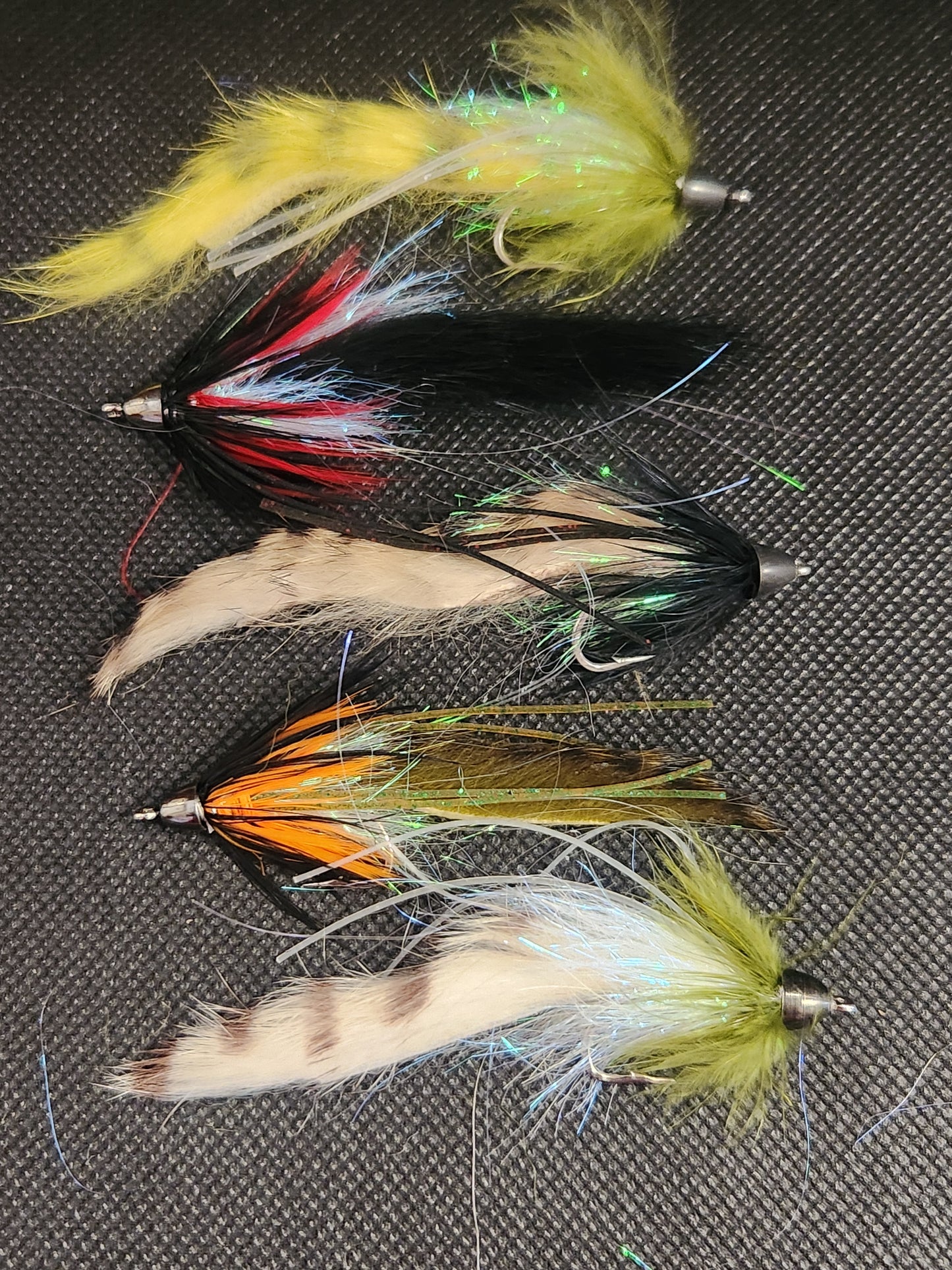 Small Conehead Leech, Conehead Rabbit Leech, Conehead Streamer Fly, String Leech
