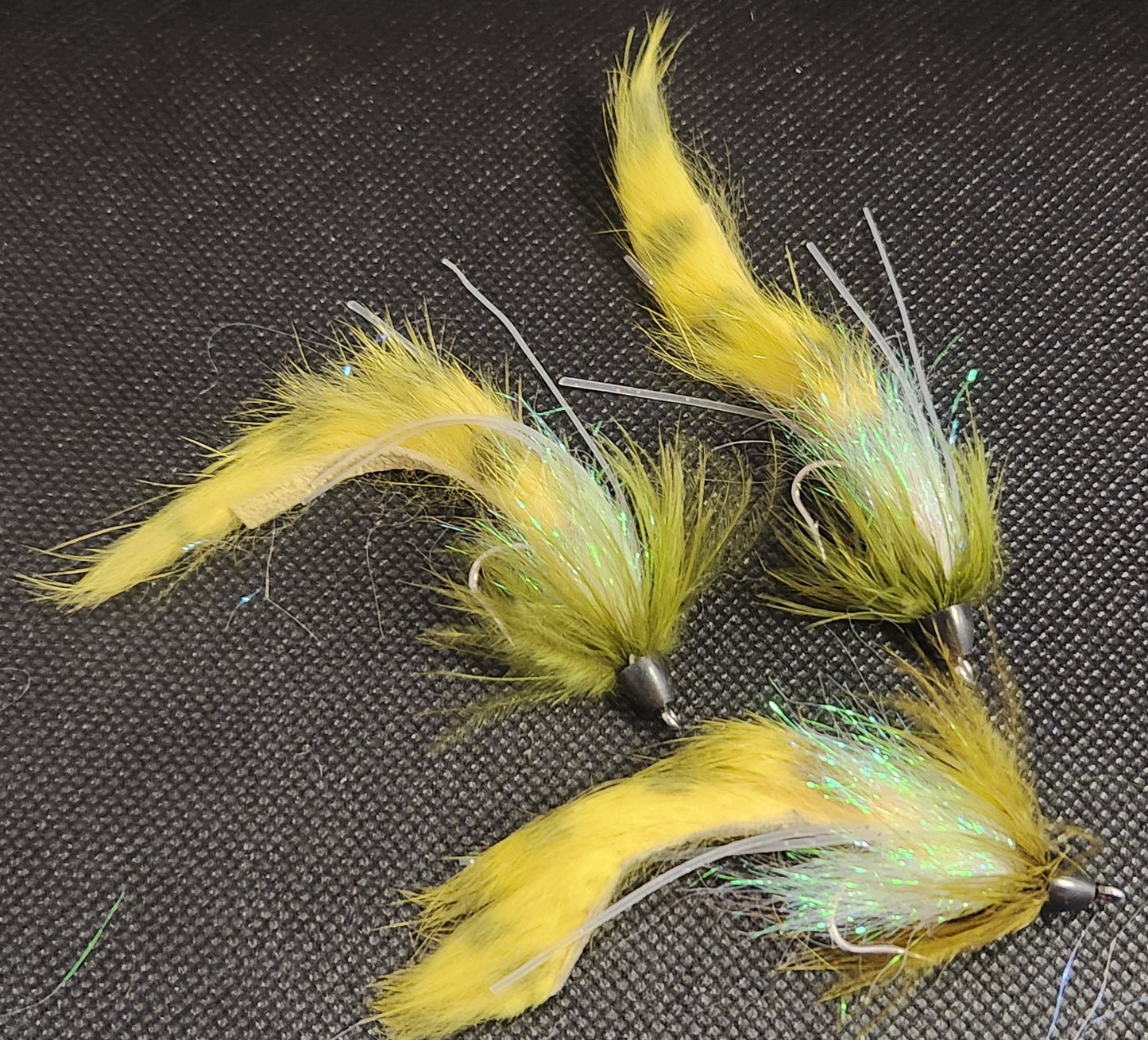 Small Conehead Leech, Conehead Rabbit Leech, Conehead Streamer Fly, String Leech