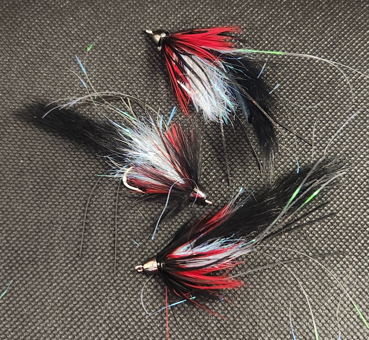 Small Conehead Leech, Conehead Rabbit Leech, Conehead Streamer Fly, String Leech