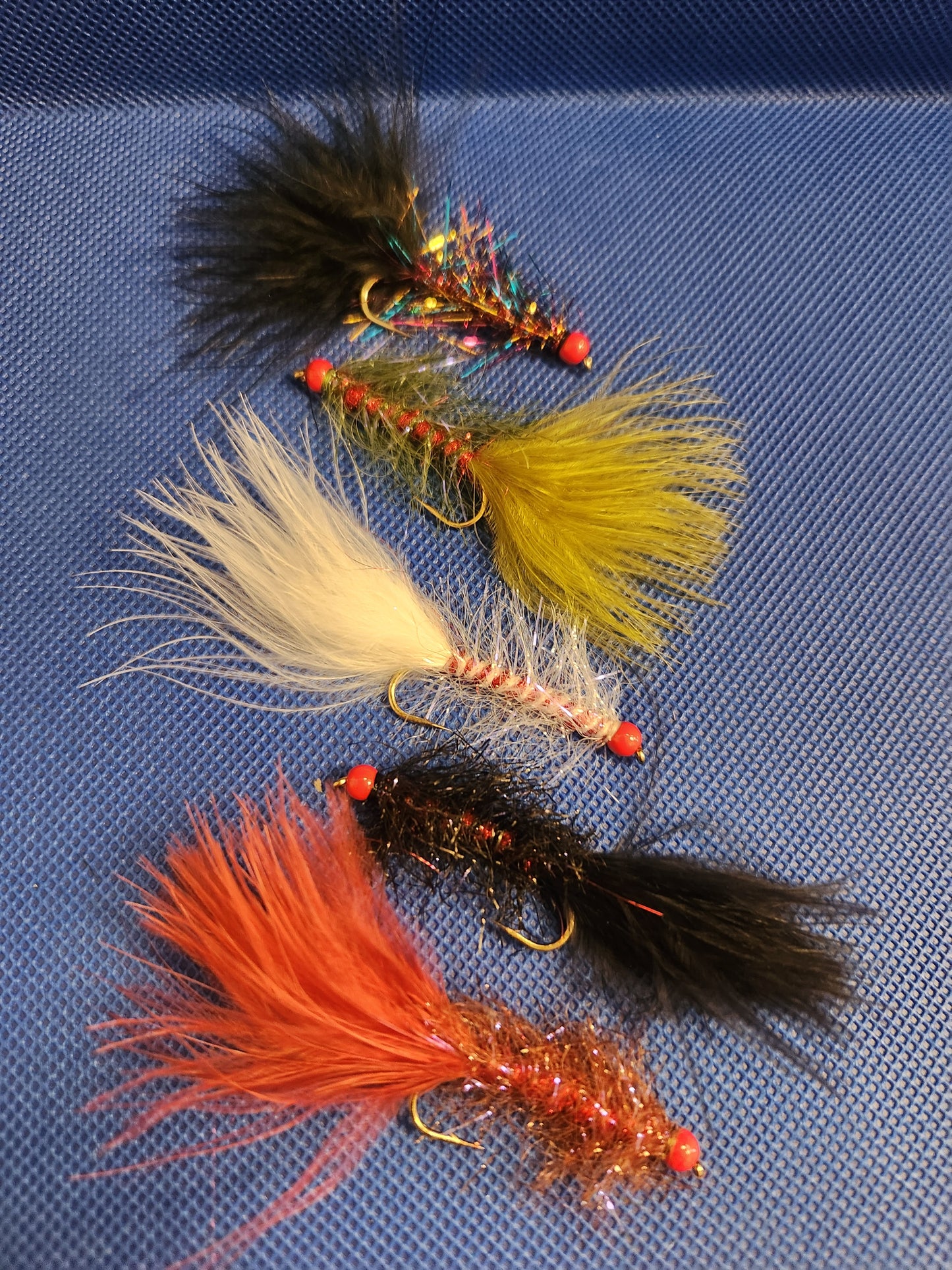 Ken's Red Head Polar Bugger, Woolly Bugger, Bead Head Bugger #2