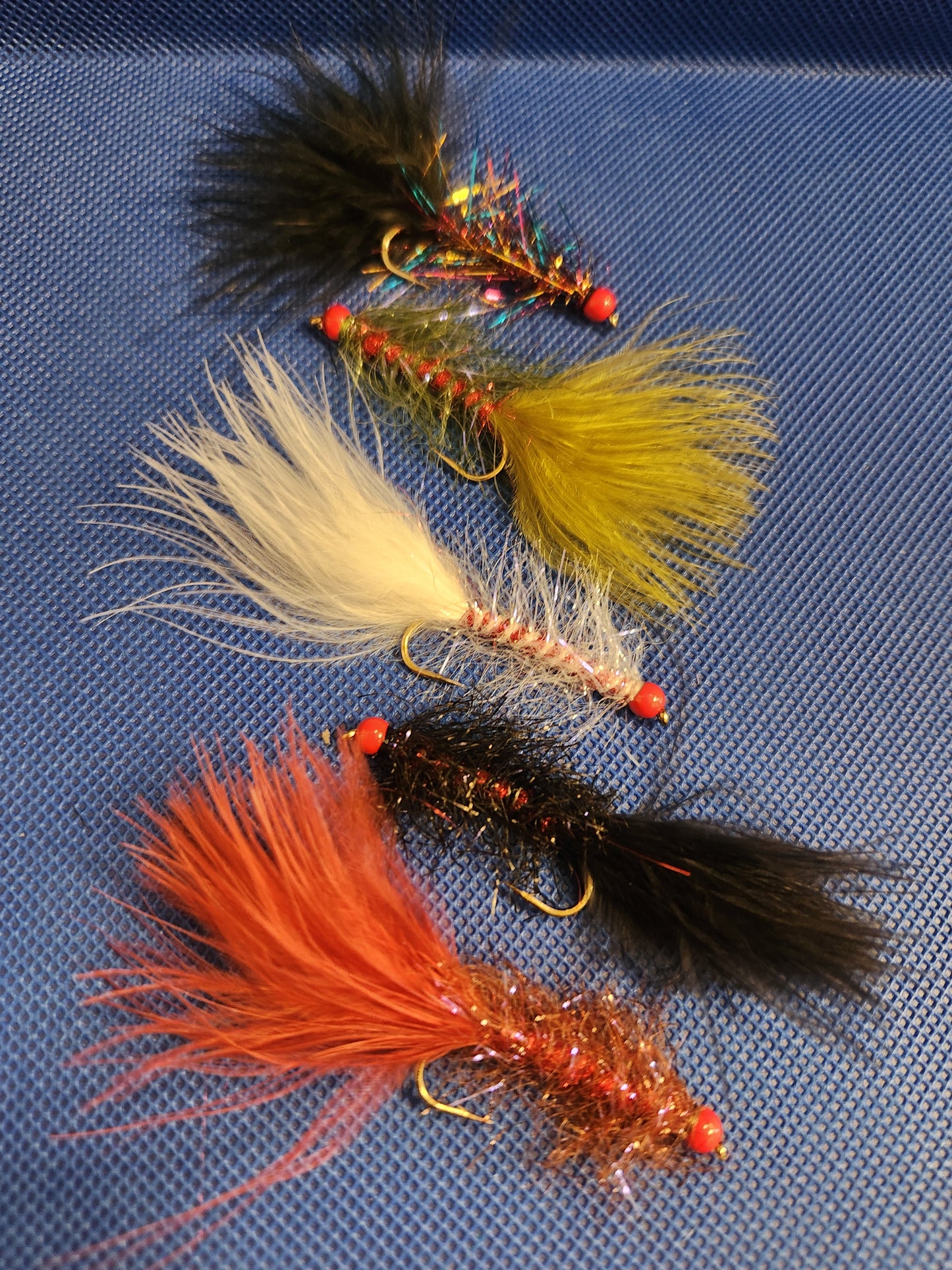Ken's Red Head Polar Bugger, Woolly Bugger, Bead Head Bugger #2